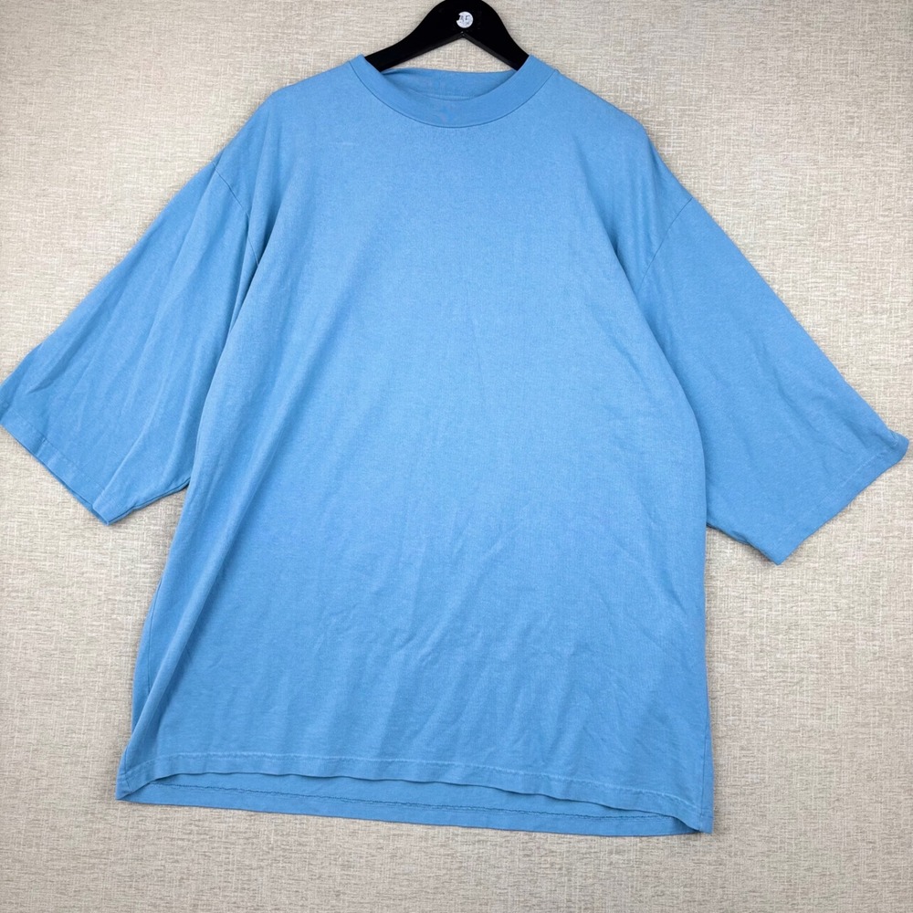 Kanye West x Drake Free Hoover Concert Tee Blue Mens Large Short Sleeve Shirt